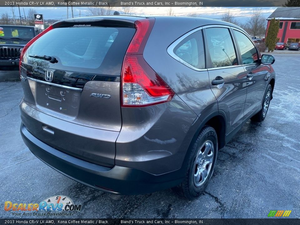 2013 Honda CR-V LX AWD Kona Coffee Metallic / Black Photo #6