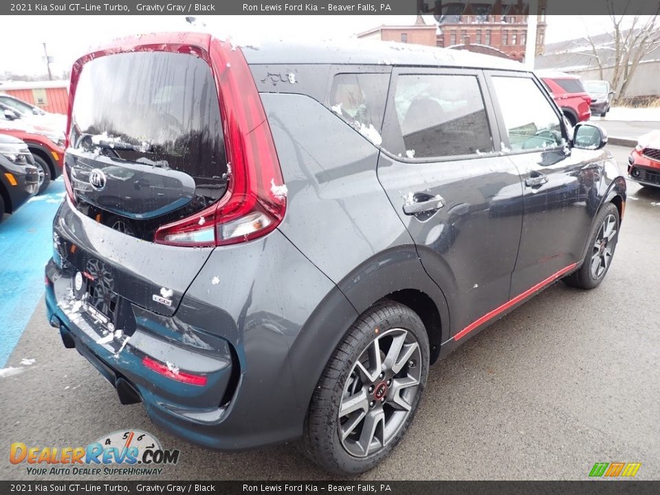 2021 Kia Soul GT-Line Turbo Gravity Gray / Black Photo #2