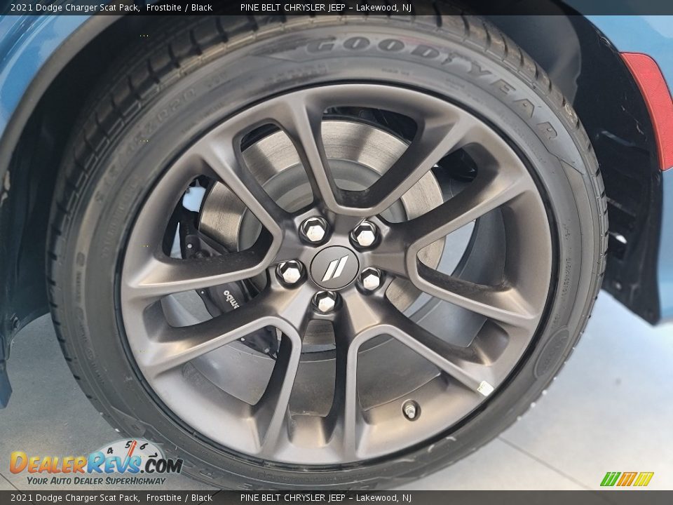 2021 Dodge Charger Scat Pack Frostbite / Black Photo #9