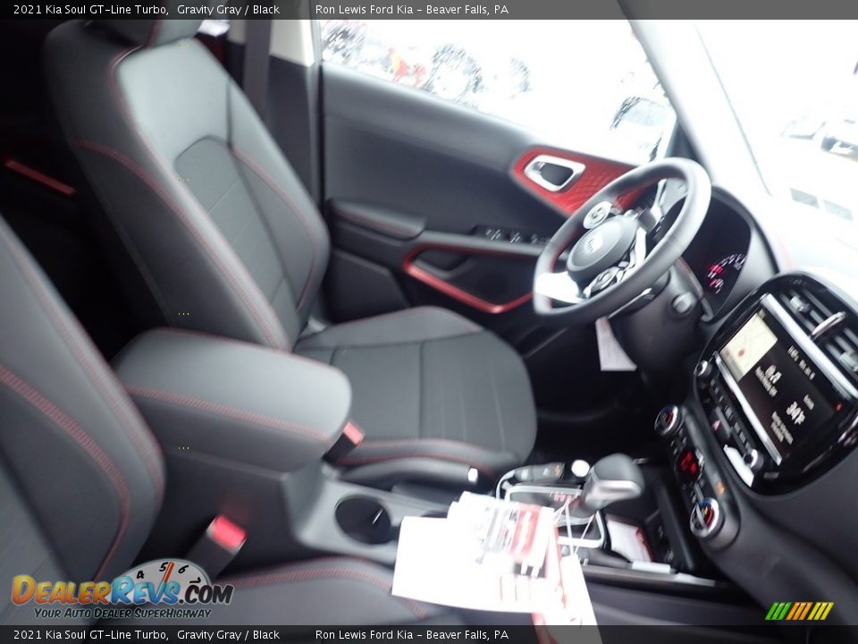 2021 Kia Soul GT-Line Turbo Gravity Gray / Black Photo #10