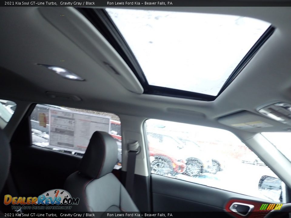 2021 Kia Soul GT-Line Turbo Gravity Gray / Black Photo #12