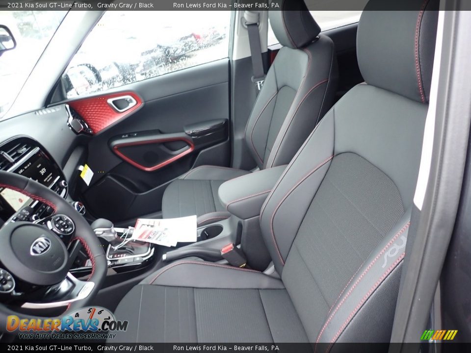 Front Seat of 2021 Kia Soul GT-Line Turbo Photo #13