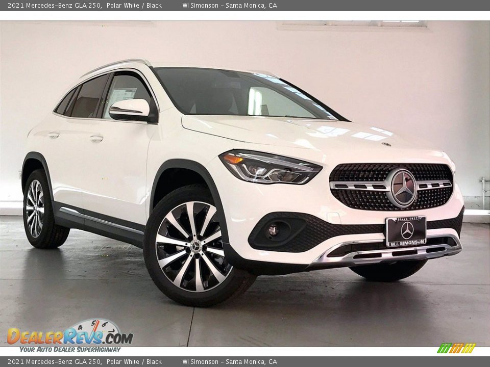 2021 Mercedes-Benz GLA 250 Polar White / Black Photo #10