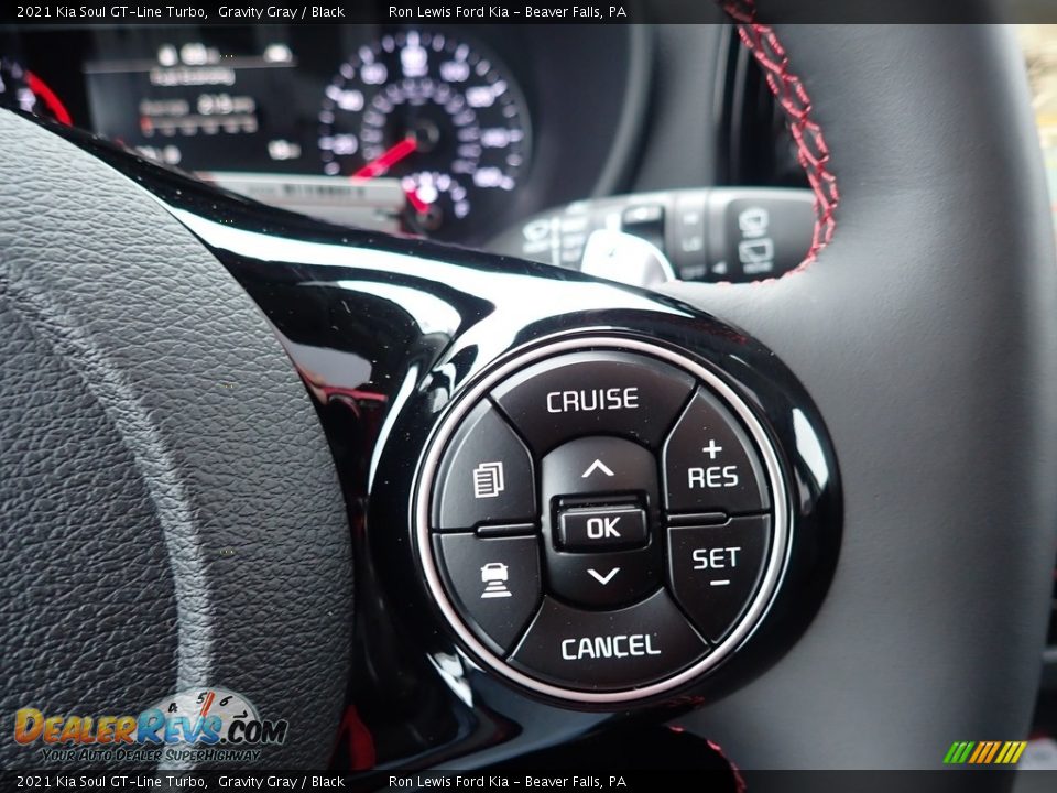 2021 Kia Soul GT-Line Turbo Steering Wheel Photo #18