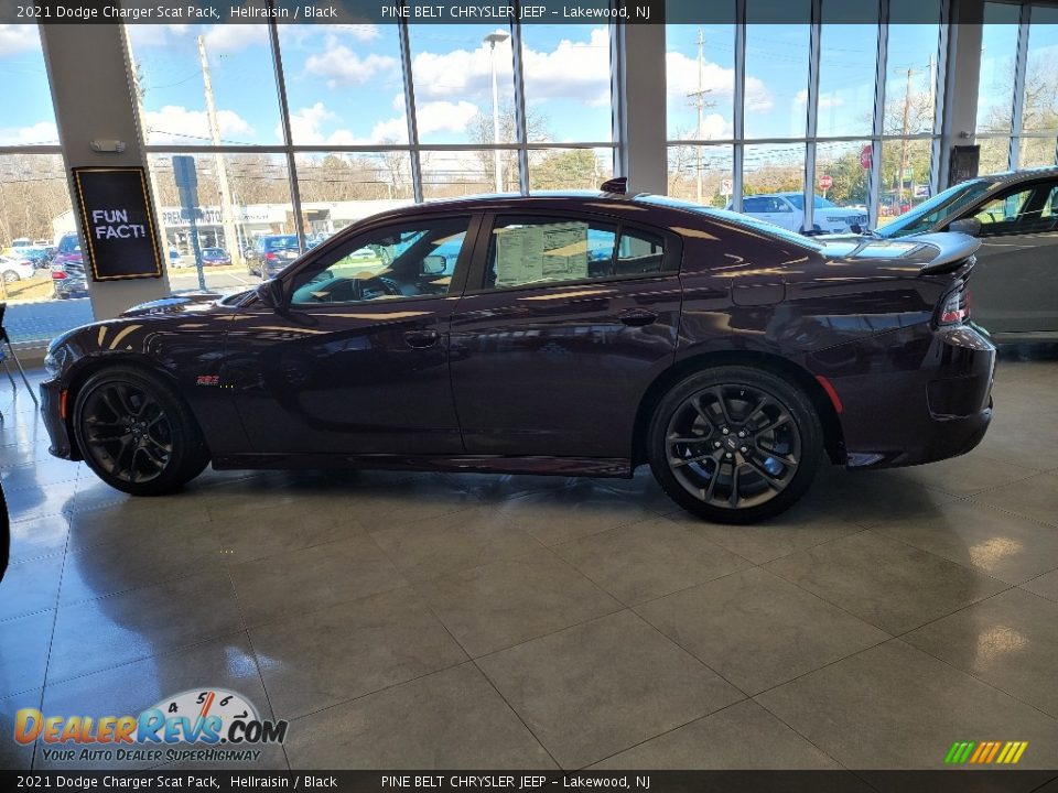 2021 Dodge Charger Scat Pack Hellraisin / Black Photo #4