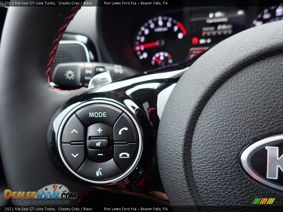 2021 Kia Soul GT-Line Turbo Steering Wheel Photo #19