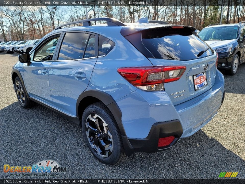 2021 Subaru Crosstrek Limited Cool Gray Khaki / Black Photo #6