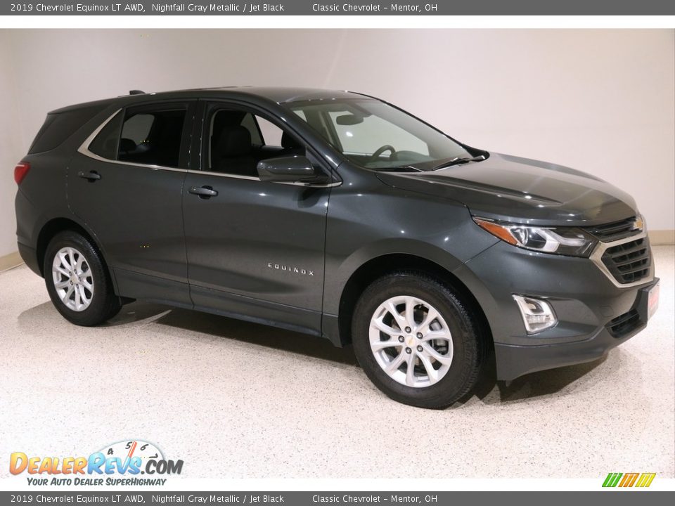 2019 Chevrolet Equinox LT AWD Nightfall Gray Metallic / Jet Black Photo #1