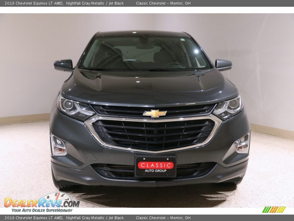 2019 Chevrolet Equinox LT AWD Nightfall Gray Metallic / Jet Black Photo #2