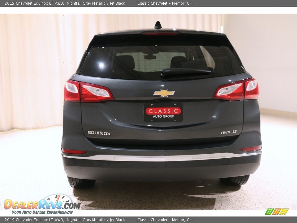 2019 Chevrolet Equinox LT AWD Nightfall Gray Metallic / Jet Black Photo #18