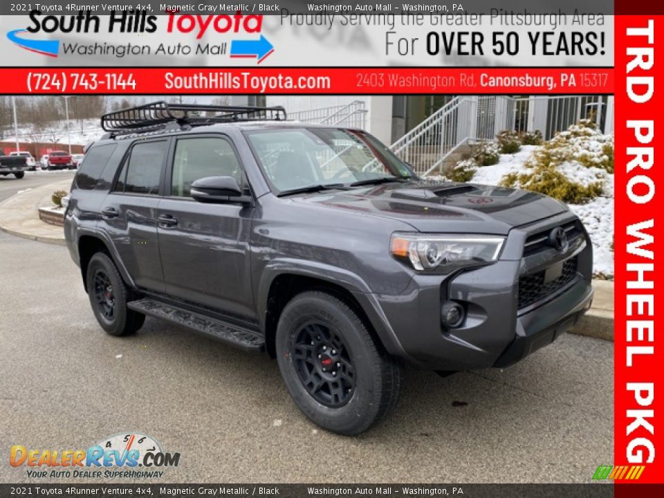 2021 Toyota 4Runner Venture 4x4 Magnetic Gray Metallic / Black Photo #1