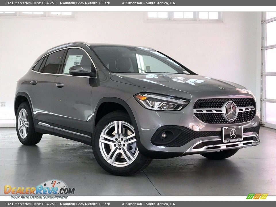 2021 Mercedes-Benz GLA 250 Mountain Grey Metallic / Black Photo #12