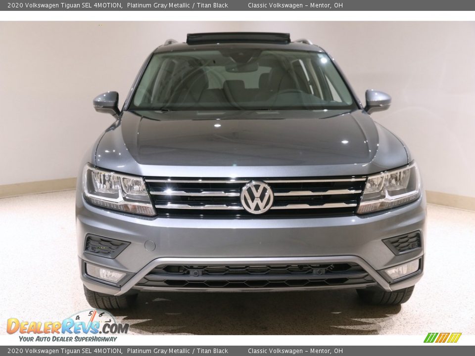 2020 Volkswagen Tiguan SEL 4MOTION Platinum Gray Metallic / Titan Black Photo #2