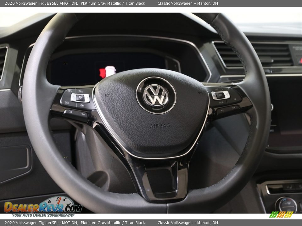 2020 Volkswagen Tiguan SEL 4MOTION Platinum Gray Metallic / Titan Black Photo #7