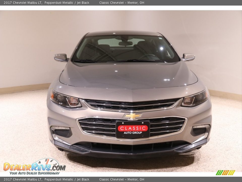 2017 Chevrolet Malibu LT Pepperdust Metallic / Jet Black Photo #2