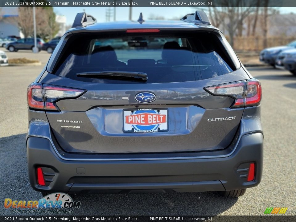 2021 Subaru Outback 2.5i Premium Magnetite Gray Metallic / Slate Black Photo #7