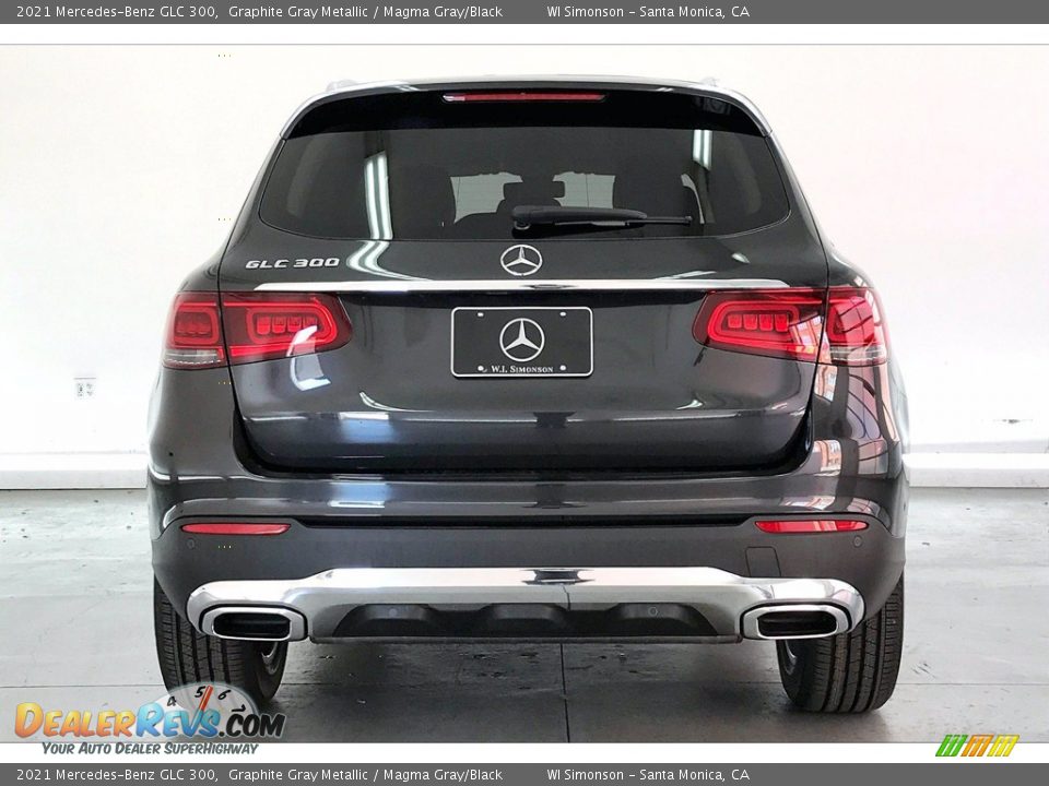 2021 Mercedes-Benz GLC 300 Graphite Gray Metallic / Magma Gray/Black Photo #3