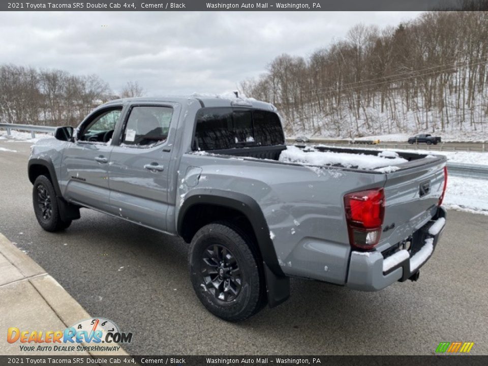 2021 Toyota Tacoma SR5 Double Cab 4x4 Cement / Black Photo #2