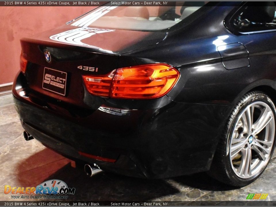 2015 BMW 4 Series 435i xDrive Coupe Jet Black / Black Photo #5