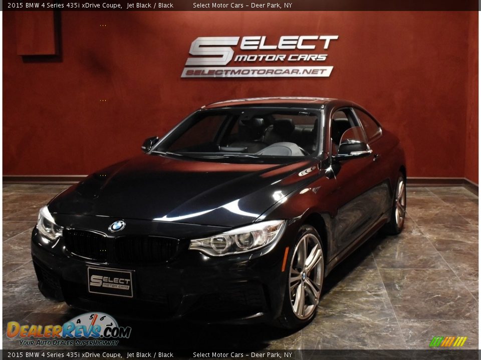 2015 BMW 4 Series 435i xDrive Coupe Jet Black / Black Photo #6