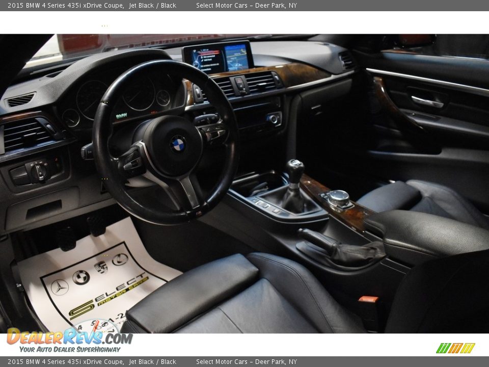 Front Seat of 2015 BMW 4 Series 435i xDrive Coupe Photo #9