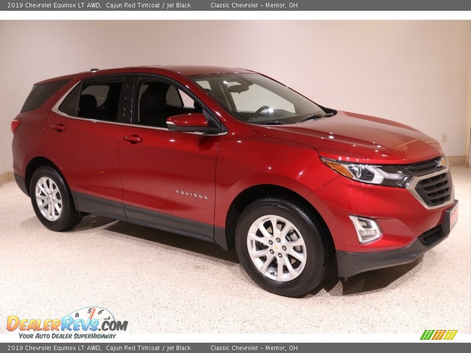 2019 Chevrolet Equinox LT AWD Cajun Red Tintcoat / Jet Black Photo #1