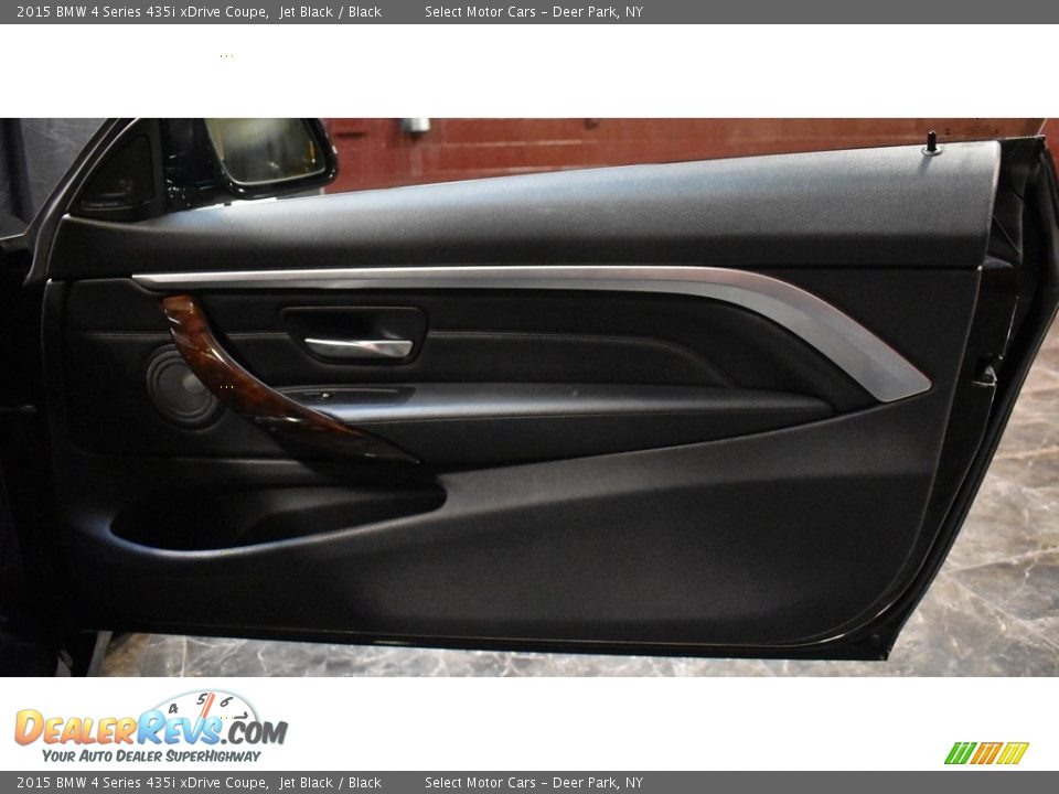 2015 BMW 4 Series 435i xDrive Coupe Jet Black / Black Photo #19