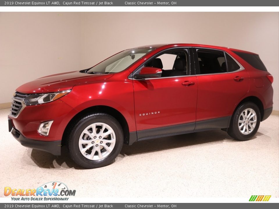 2019 Chevrolet Equinox LT AWD Cajun Red Tintcoat / Jet Black Photo #3