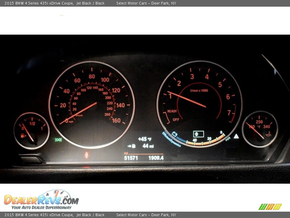 2015 BMW 4 Series 435i xDrive Coupe Gauges Photo #21