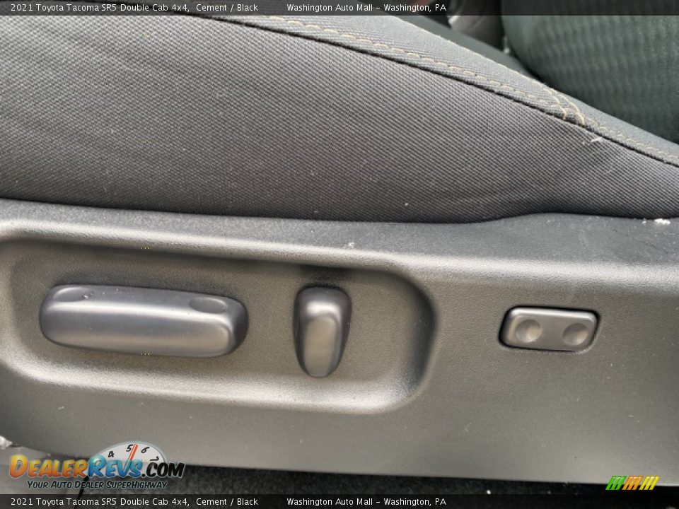 2021 Toyota Tacoma SR5 Double Cab 4x4 Cement / Black Photo #20