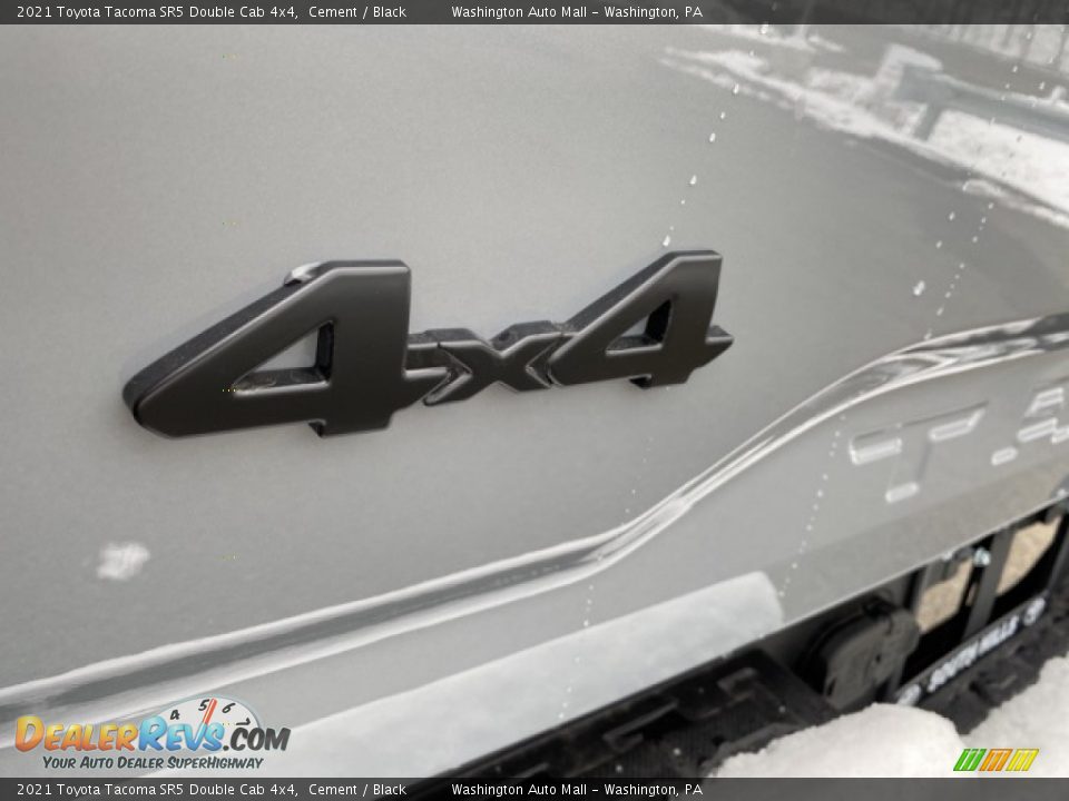 2021 Toyota Tacoma SR5 Double Cab 4x4 Cement / Black Photo #23