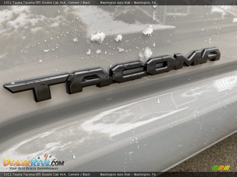 2021 Toyota Tacoma SR5 Double Cab 4x4 Cement / Black Photo #25