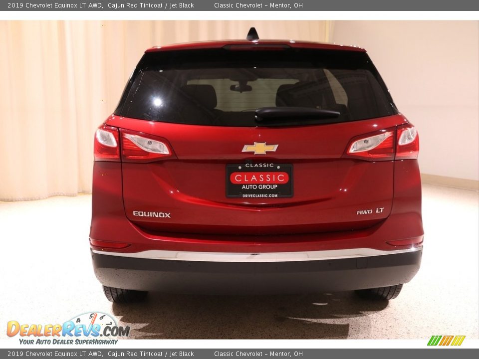 2019 Chevrolet Equinox LT AWD Cajun Red Tintcoat / Jet Black Photo #17