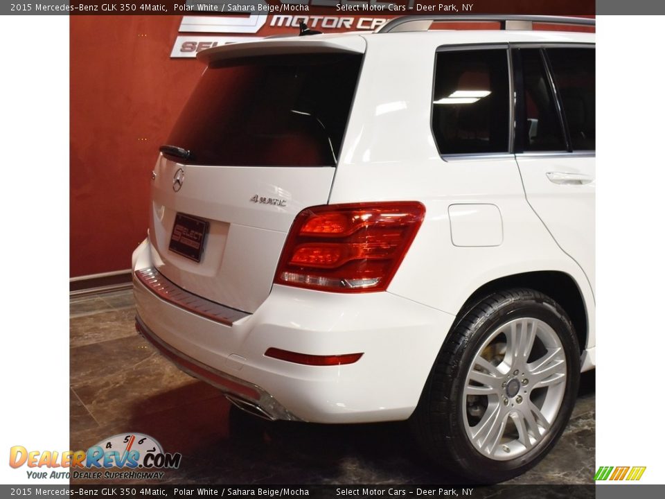 2015 Mercedes-Benz GLK 350 4Matic Polar White / Sahara Beige/Mocha Photo #6