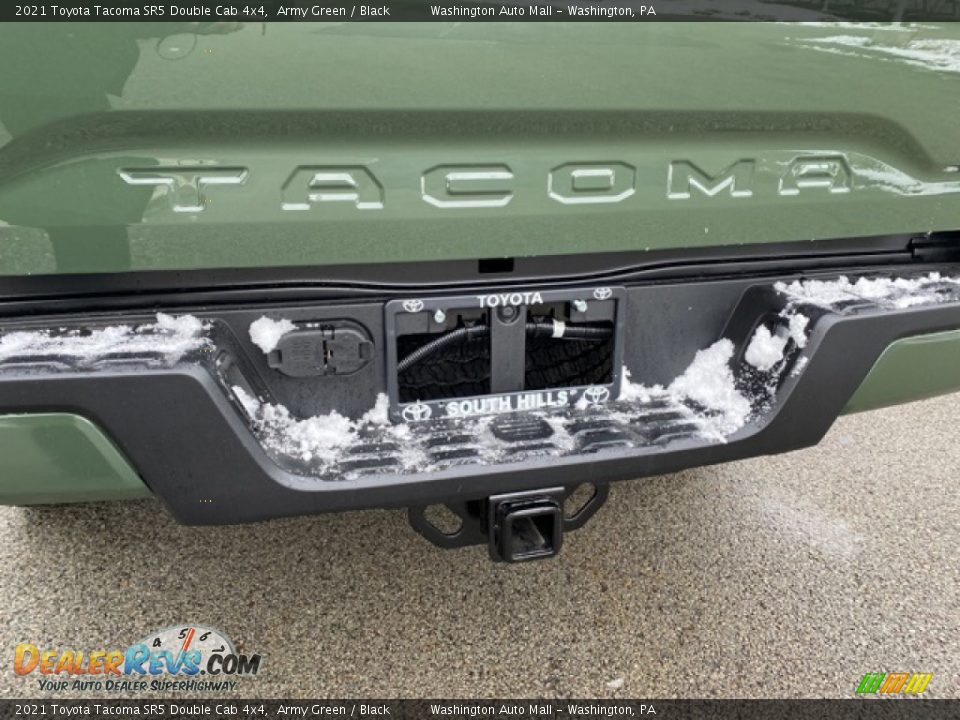 2021 Toyota Tacoma SR5 Double Cab 4x4 Army Green / Black Photo #21