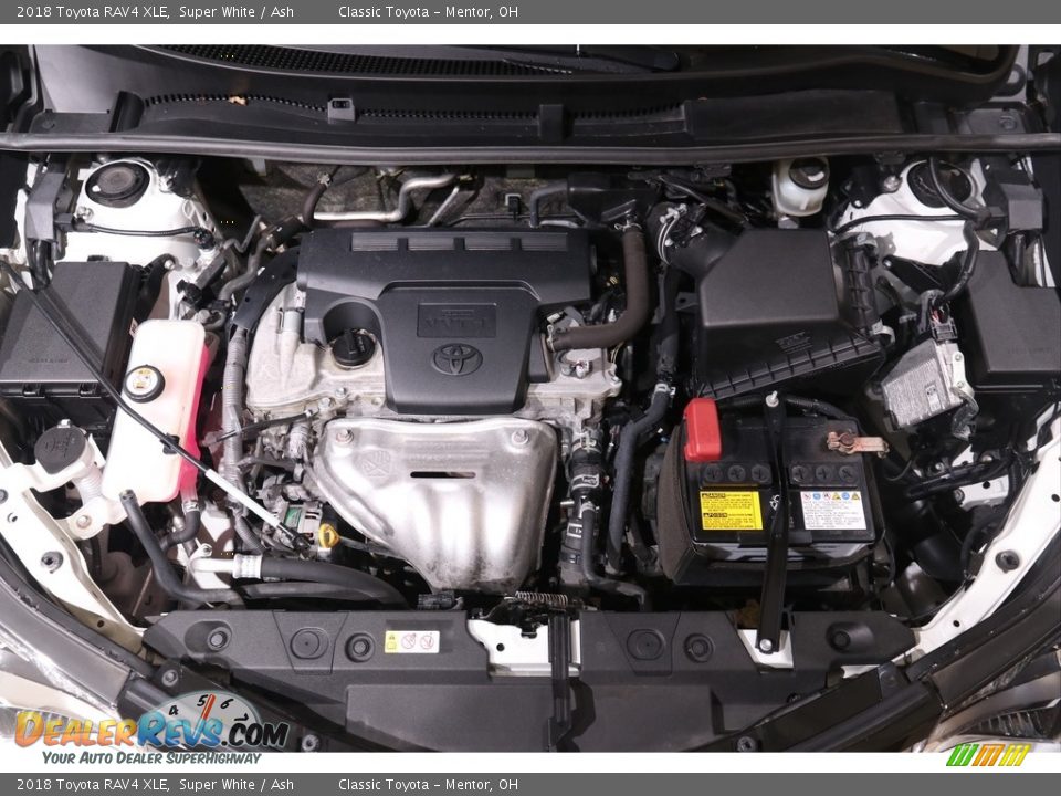 2018 Toyota RAV4 XLE Super White / Ash Photo #20