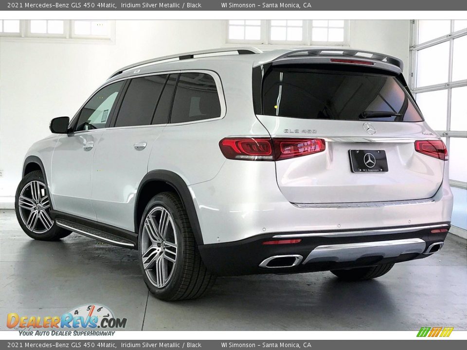 2021 Mercedes-Benz GLS 450 4Matic Iridium Silver Metallic / Black Photo #2