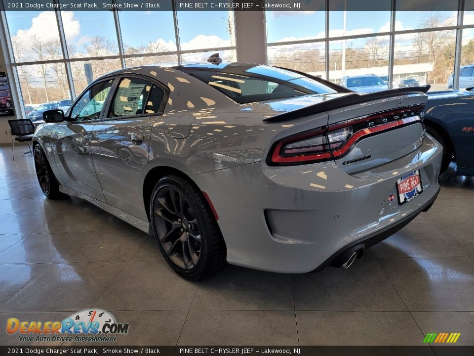 2021 Dodge Charger Scat Pack Smoke Show / Black Photo #6