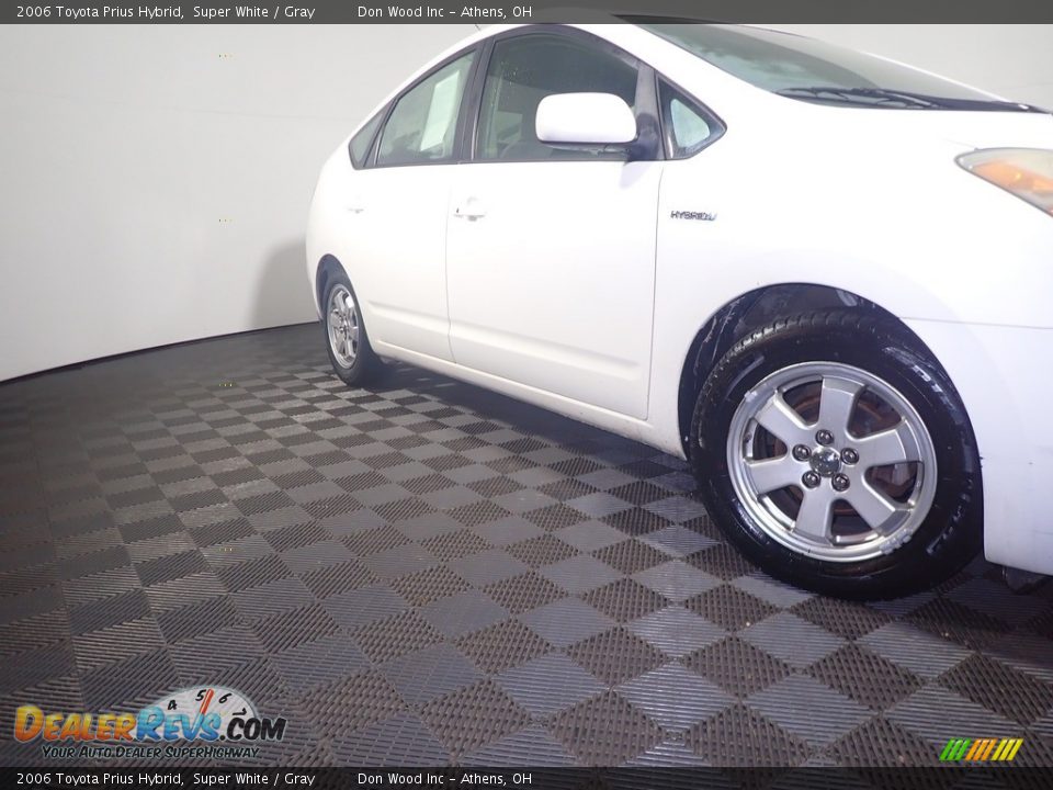 2006 Toyota Prius Hybrid Super White / Gray Photo #4
