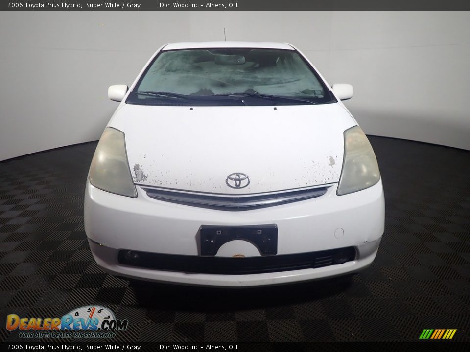 2006 Toyota Prius Hybrid Super White / Gray Photo #5