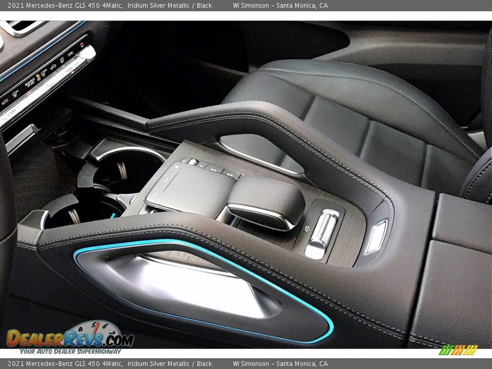 2021 Mercedes-Benz GLS 450 4Matic Iridium Silver Metallic / Black Photo #7