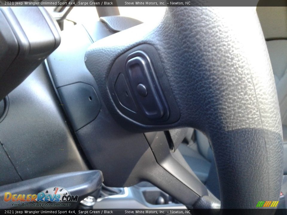 2021 Jeep Wrangler Unlimited Sport 4x4 Sarge Green / Black Photo #12