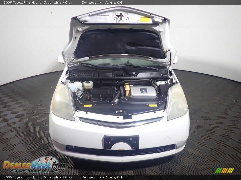 2006 Toyota Prius Hybrid Super White / Gray Photo #6