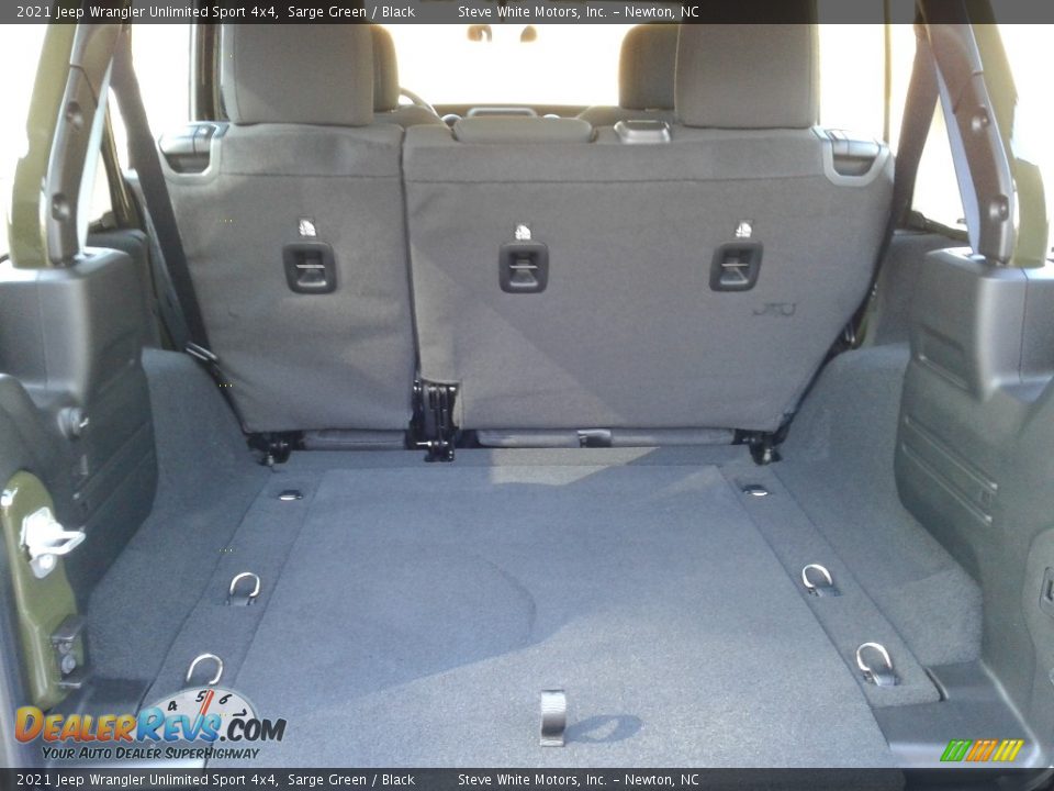 2021 Jeep Wrangler Unlimited Sport 4x4 Sarge Green / Black Photo #14