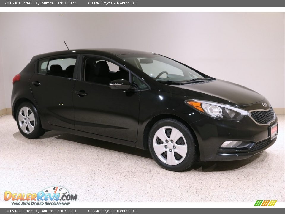 Aurora Black 2016 Kia Forte5 LX Photo #1