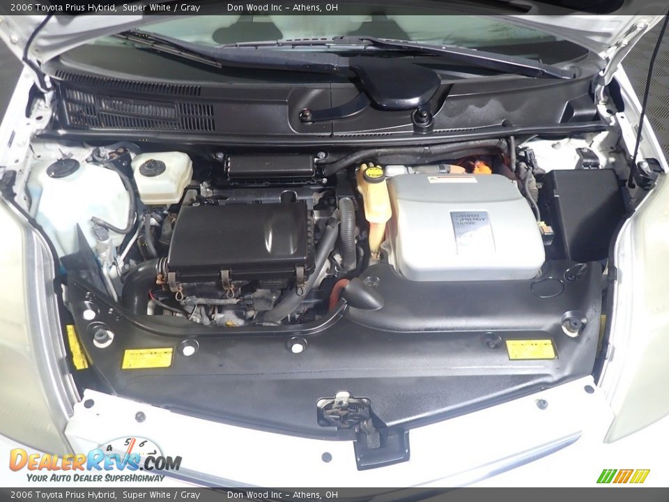 2006 Toyota Prius Hybrid Super White / Gray Photo #7