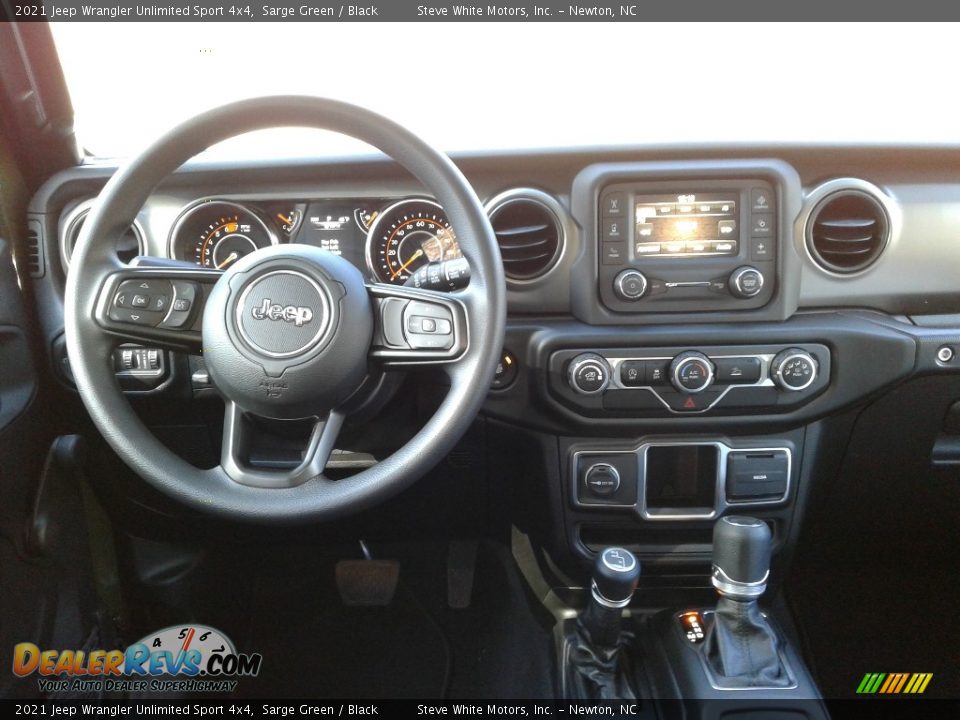 2021 Jeep Wrangler Unlimited Sport 4x4 Sarge Green / Black Photo #17
