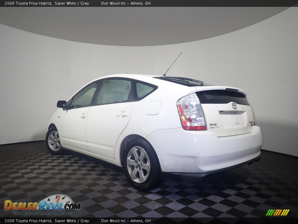 2006 Toyota Prius Hybrid Super White / Gray Photo #11
