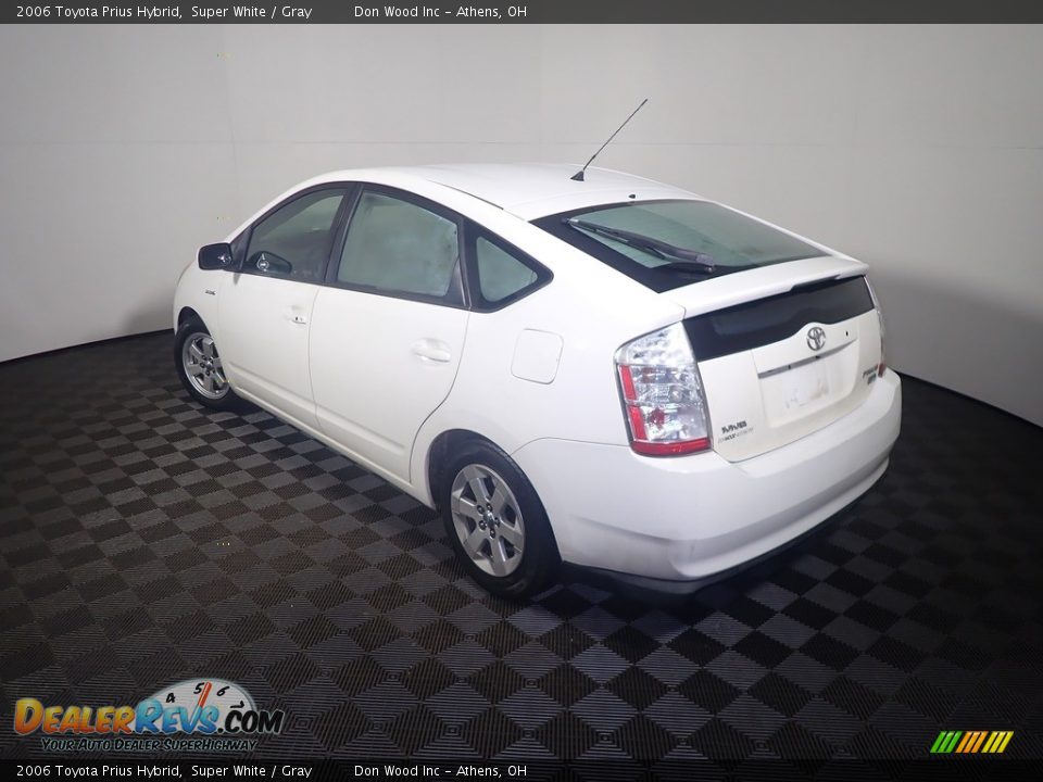 2006 Toyota Prius Hybrid Super White / Gray Photo #12