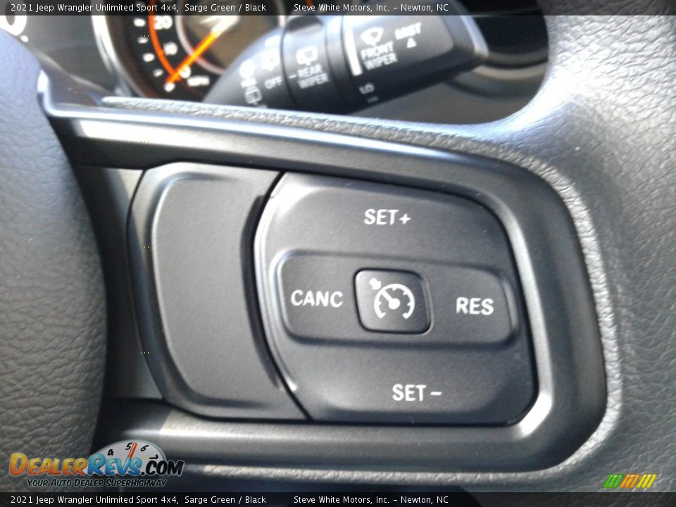 2021 Jeep Wrangler Unlimited Sport 4x4 Sarge Green / Black Photo #19